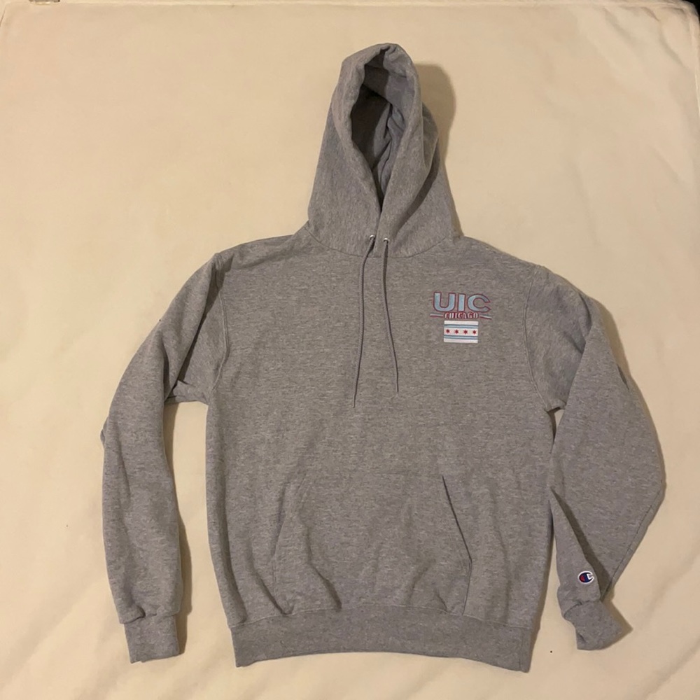 Champion College Sweatshirt (UIC/ University of Illinois at Chicago), Size: M